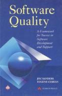 Software Quality di Joc Sanders, Eugene Curran edito da Pearson Education (us)
