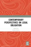 Contemporary Perspectives On Legal Obligation edito da Taylor & Francis Ltd