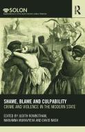 Shame, Blame, and Culpability edito da Taylor & Francis Ltd