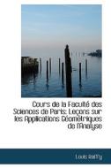 Cours De La Facult Des Sciences De Paris di Louis Raffy edito da Bibliolife