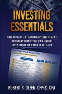 Investing Essentials di Cfp Cpa Olsen edito da Outskirts Press
