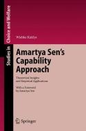 Amartya Sen's Capability Approach di Wiebke Kuklys edito da Springer Berlin Heidelberg