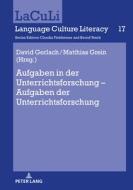 Aufgaben In Der Unterrichtsforschung - Aufgaben Der Unterrichtsforschung edito da Peter Lang GmbH, Internationaler Verlag Der Wissenschaften