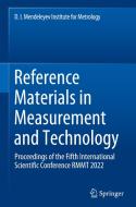 Reference Materials in Measurement and Technology edito da Springer Nature Switzerland