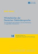 Wörterbücher der Deutschen Gebärdensprache di Ulrike Thamm edito da Lang, Peter GmbH