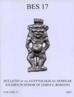 BULLETIN EGYPTOLOGICAL SEMINAR NEW YORPB di James P. Allen edito da University of Exeter Press