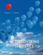 Discovering Statistics di Daniel T. Larose edito da WORTH PUBL INC