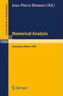Numerical Analysis edito da Springer Berlin Heidelberg