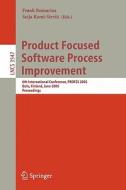 Product Focused Software Process Improvement di F. Bomarius edito da Springer Berlin Heidelberg