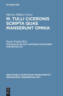 In M. Antonium orationes Philippicae XIV di Marcus Tullius Cicero edito da De Gruyter