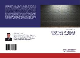 Challenges of UNGA & Reformation of UNSC di Sarder Kaisar Ahmed edito da LAP Lambert Academic Publishing
