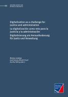 Digitalization as a challenge for justice and administration edito da Würzburg University Press