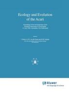 Ecology and Evolution of the Acari edito da Springer Netherlands