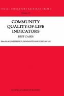 Community Quality-of-Life Indicators di M. Joseph Sirgy, Don Rahtz, Dong-Jin Lee edito da Springer Netherlands