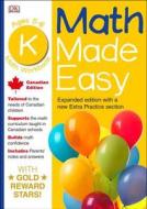 Math Made Easy Expanded Edition Kinderg di DK edito da Dorling Kindersley