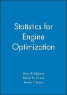 Statistics for Engine Optimization di Simon P. Edwards edito da Wiley-Blackwell