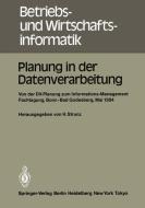 Planung in der Datenverarbeitung edito da Springer Berlin Heidelberg