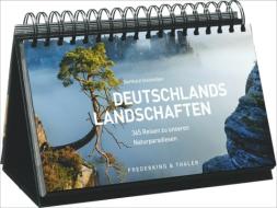 Tischaufsteller - Deutschlands Landschaften di Berthold Steinhilber edito da Frederking u. Thaler