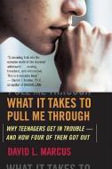 What It Takes to Pull Me Through: Why Teenagers Get in Trouble and How Four of Them Got Out di David L. Marcus edito da HOUGHTON MIFFLIN