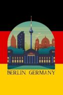Berlin, Germany: 6x9 Inch Travel Size 110 Blank Lined Pages. di Germanpride Press edito da INDEPENDENTLY PUBLISHED