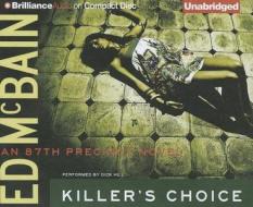 Killer's Choice di Ed McBain edito da Brilliance Audio