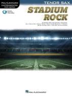 Stadium Rock For Tenor Sax di VARIOUS edito da Omnibus Press Sheet Music