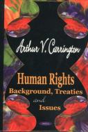 Human Rights edito da Nova Science Publishers Inc