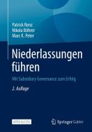 Niederlassungen führen di Patrick S. Renz, Nikola Böhrer, Marc K. Peter edito da Springer-Verlag GmbH