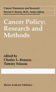 Cancer Policy: Research and Methods di Charles L. Bennett, Tammy S. Pajeau, Tammy Stinson edito da SPRINGER NATURE
