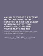Annual Report Of The Regents Of The Univ di State Cabinet of Natural History edito da Rarebooksclub.com
