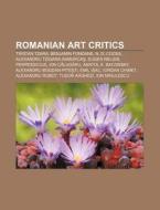 Romanian Art Critics: Tristan Tzara, Per di Books Llc edito da Books LLC, Wiki Series