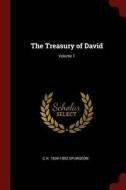 The Treasury of David; Volume 1 di C. H. Spurgeon edito da CHIZINE PUBN