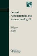 Ceramic Nanomtrls #2 CT V 148 di Deguire, Acers, Gogotsi edito da John Wiley & Sons
