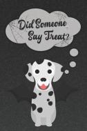 Dalmatian Lined Notebook: A Halloween Themed Notebook for Dalmatian Lovers di Julia Gibb edito da LIGHTNING SOURCE INC