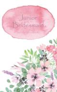 Junior Bridesmaid Journal Notebook: Pink Watercolor Wash - Beautiful Purse-Sized Blank Lined Journal or Keepsake Diary f di Writedrawdesign edito da INDEPENDENTLY PUBLISHED