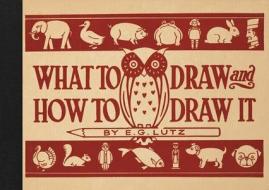 What to Draw and How to Draw It di E. G. Lutz edito da Michael O'Mara Books Ltd