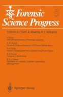 Forensic Science Progress 5 edito da Springer