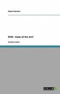 Rfid - State Of The Art? di Robert Gunther edito da Grin Publishing