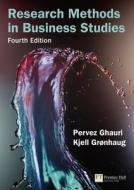 Ghauri: Research Methods in Busi_p4 di Pervez Ghauri, Kjell Gronhaug edito da PRENTICE HALL
