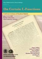 On Certain L-Functions edito da American Mathematical Society