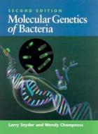 Molecular Genetics Of Bacteria di Larry Snyder, Wendy Champness edito da American Society For Microbiology