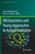 Old Questions And Young Approaches To Animal Evolution edito da Springer Nature Switzerland AG