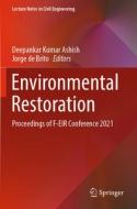 Environmental Restoration edito da Springer International Publishing