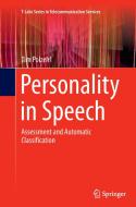 Personality in Speech di Tim Polzehl edito da Springer International Publishing