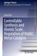 Controllable Synthesis and Atomic Scale Regulation of Noble Metal Catalysts di Yancai Yao edito da Springer Singapore
