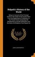 Ridpath's History Of The World di John Clark Ridpath edito da Franklin Classics Trade Press