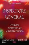 Inspectors General edito da Nova Science Publishers Inc