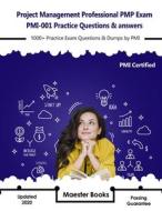 Project Management Professional PMP Exam PMI-001 Practice Questions & Answers di Books Maester Books edito da Independently Published