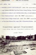 Dispatches Against Displacement di James Tracy edito da Ak Press