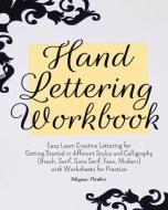 Hand Lettering Workbook di Megan Parker edito da BM eCommerce Management